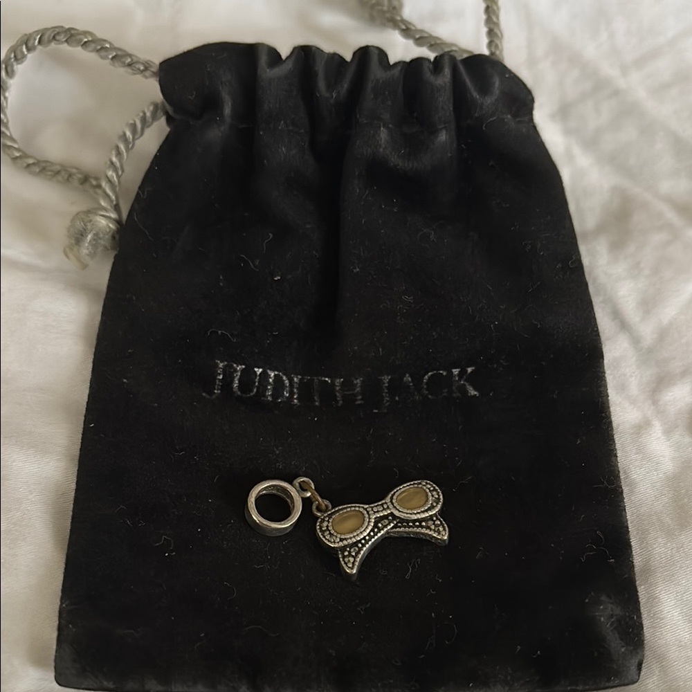 Judith Jack Silver and Gold Charm